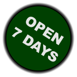 OPEN 7 DAYS